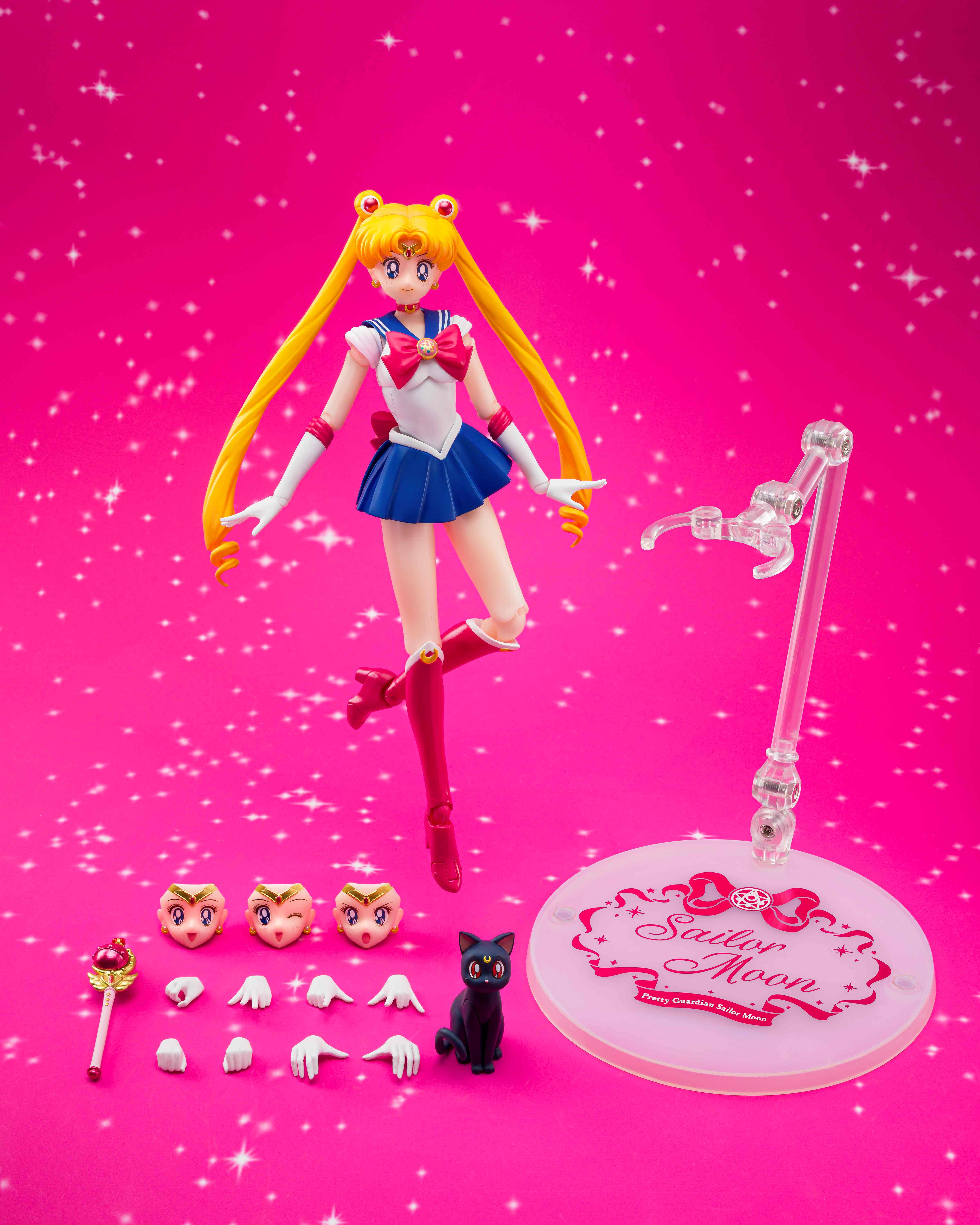 S.H.Figuarts セーラームーン -Crystal Star Compact Edition-：美少女